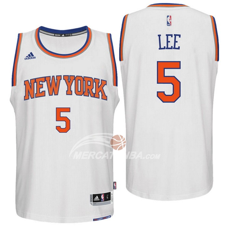 Maglia NBA Lee New York Knicks Blanco